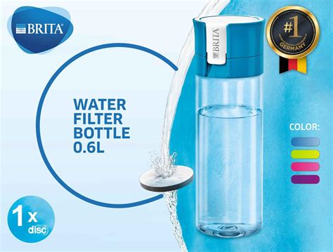 brita bottle filter test|brita charcoal filter water bottle.